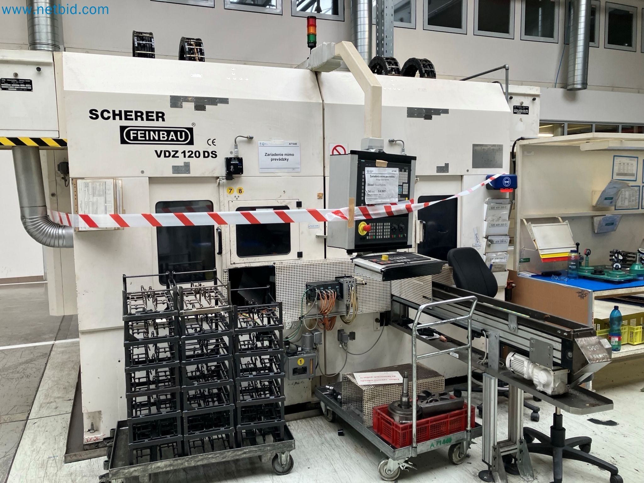 Drehmaschine SCHERER VDZ 120 DS